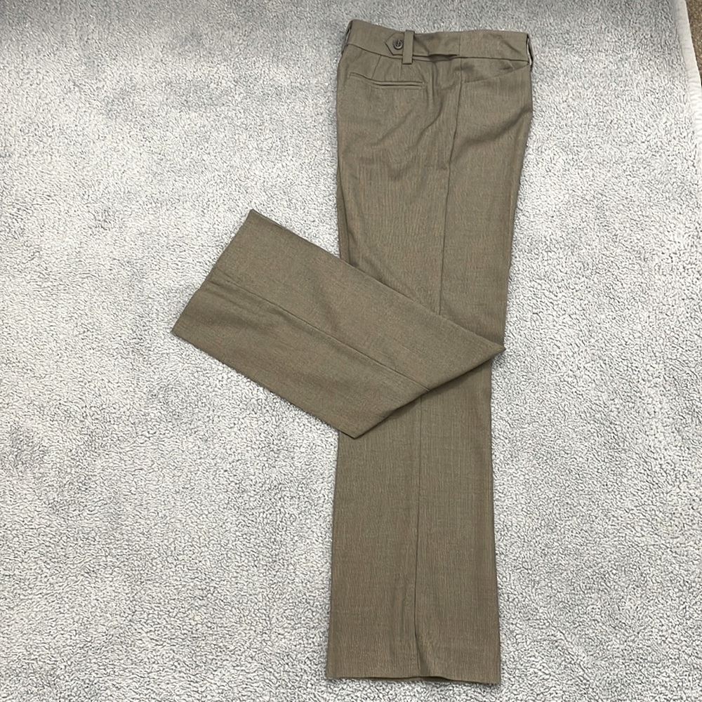 Ann Taylor Petite Olive Dress Pants